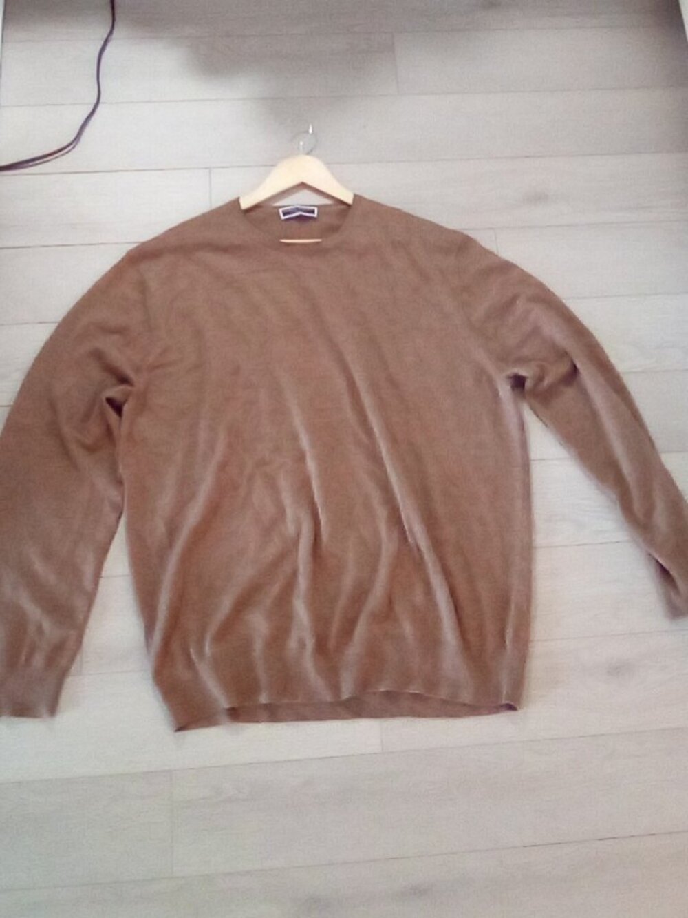 Mens Charles Tyrwhitt 100% Merino Wool  Long Sleeve Sweater Size XXL